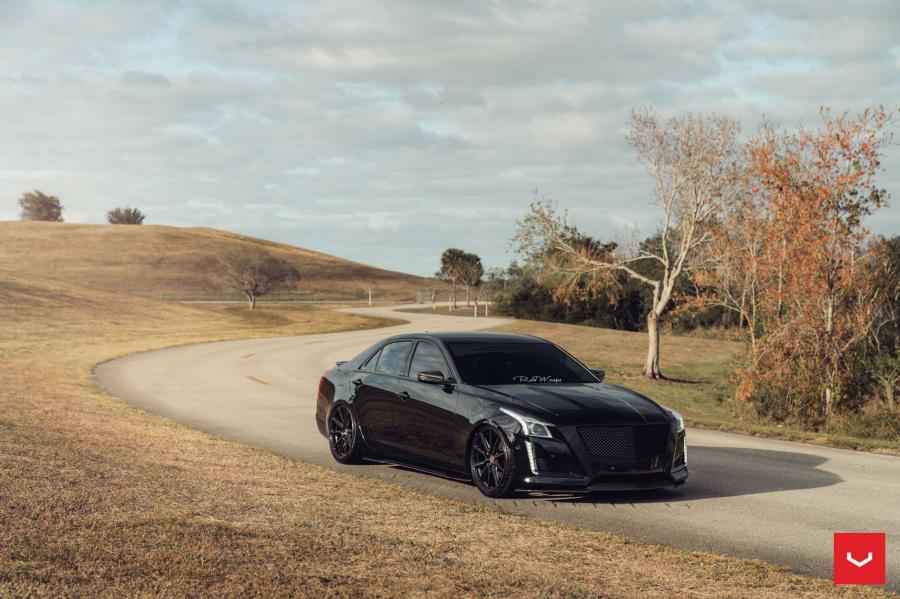  Cadillac CTS by RodWraps on Vossen Wheels (HF-3) 2019 года  (фото 1 из 16)